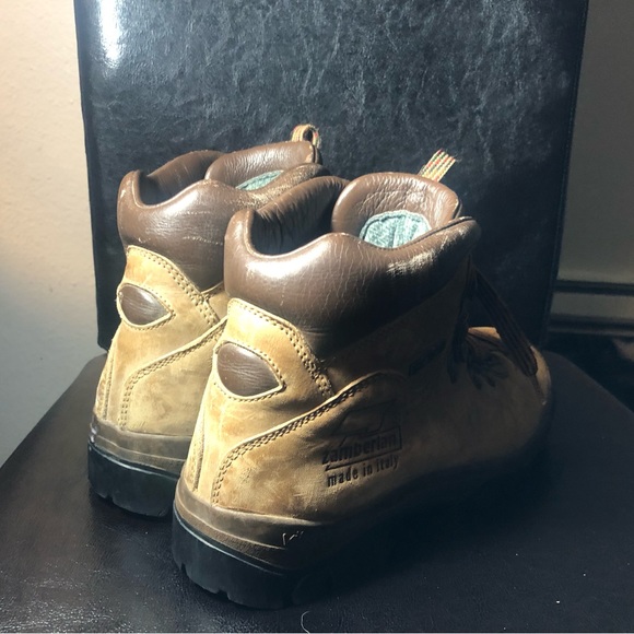 ZAMBERLAN Womens Goretex Lace Up Hiking Mountaineering Vibram Sole Boots Size 7 - Picture 7 of 16